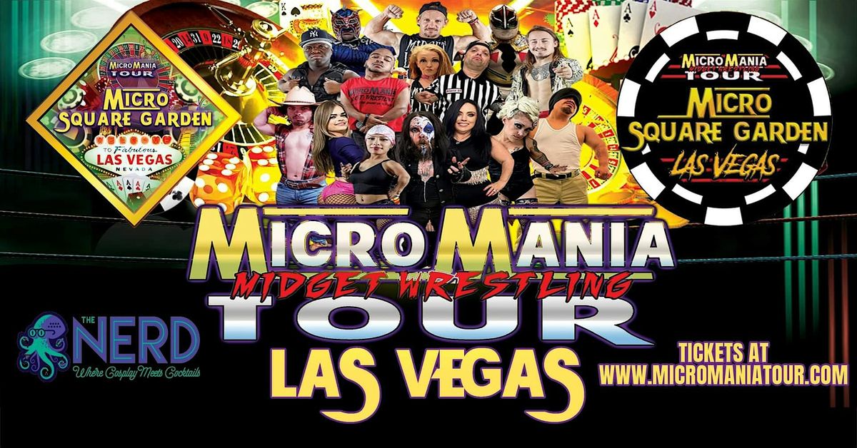 MicroMania Midget Wrestling: Las Vegas at Nerd Bar