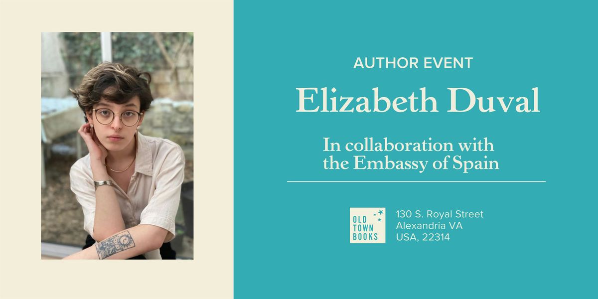 Author Event: Elizabeth Duval