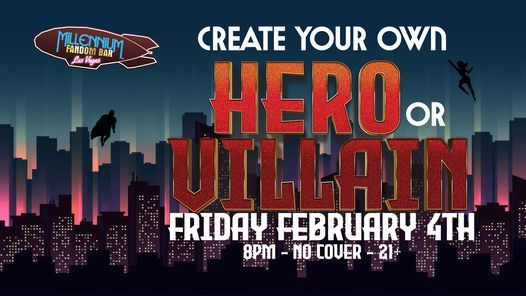 Create Your Own Hero & Villain!