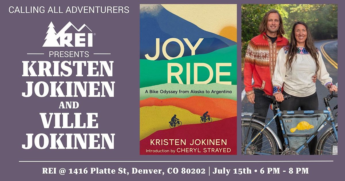 REI Event Joy Ride A Bike Odyssey from Alaska to Argentina, REI