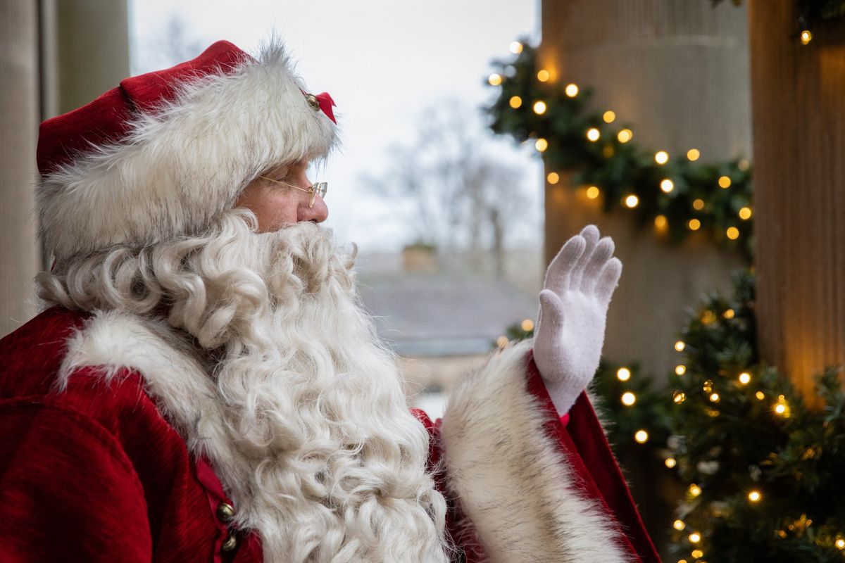 Father Christmas at Anglesey Abbey