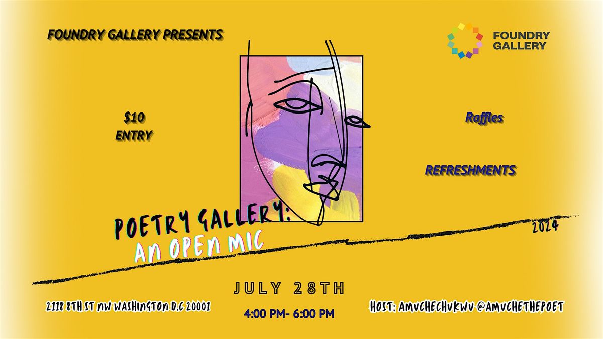 POETRY GALLERY: AN OPEN MIC