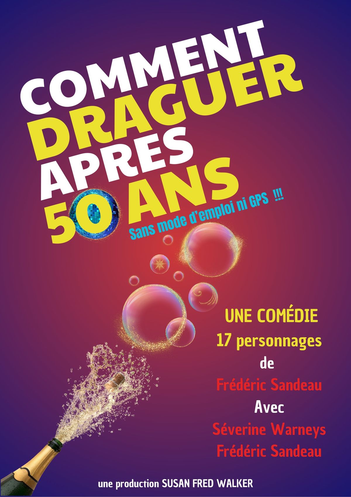 SOIR\u00c9E ST VALENTIN Com\u00e9die COMMENT DRAGUER APR\u00c8S 50 ANS le 14 f\u00e9vrier \u00e0 Fontaines Saint Martin