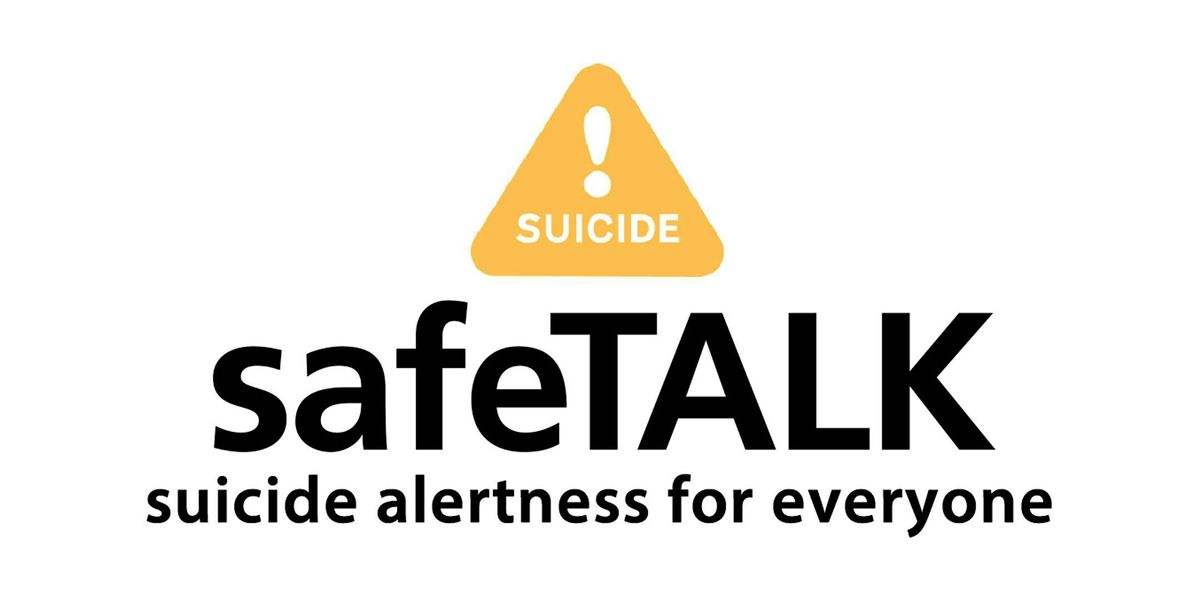 safeTALK (suicide alertness for everyone) Training