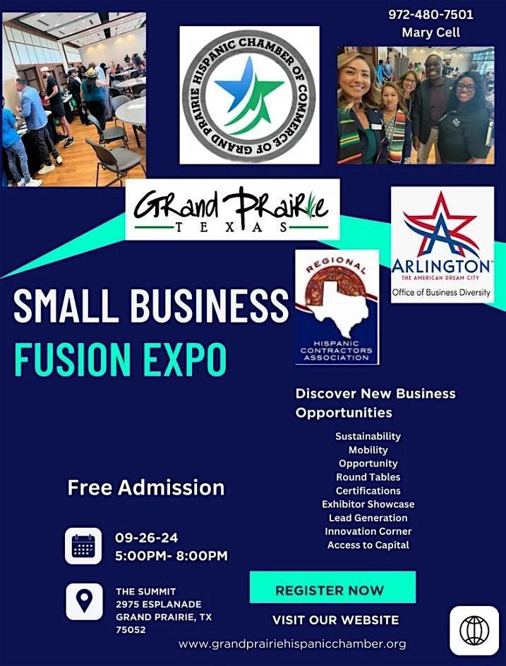 Small Business Fusion Expo- VENDOR CALL! LIMITED SPACES