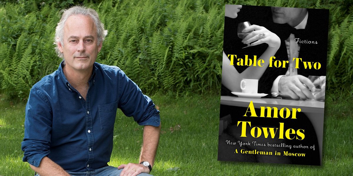Author event with Amor Towles