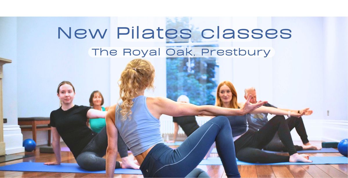 Free Pilates Session at The Royal Oak, Prestbury - Mon, Wed, Fri, Sun