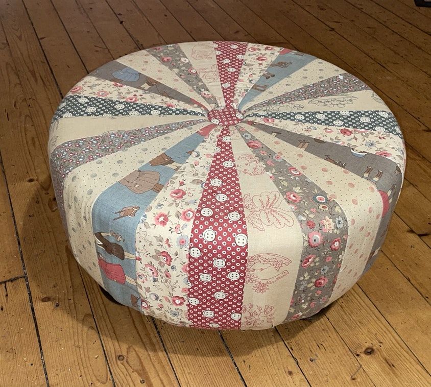 Shambellie House Quilt Fling, Make a Tuffet Stool with Ann Hill