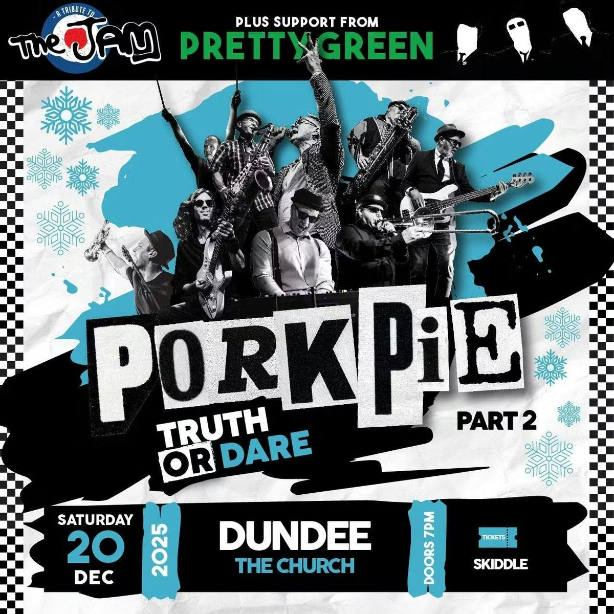 PorkPie &amp; Pretty Green (The Jam) Christmas Special Live, Dundee #1