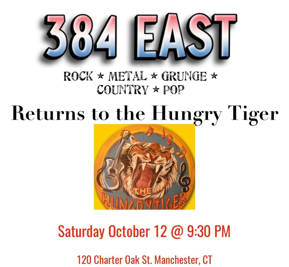 384 East Returns to Hungry Tiger