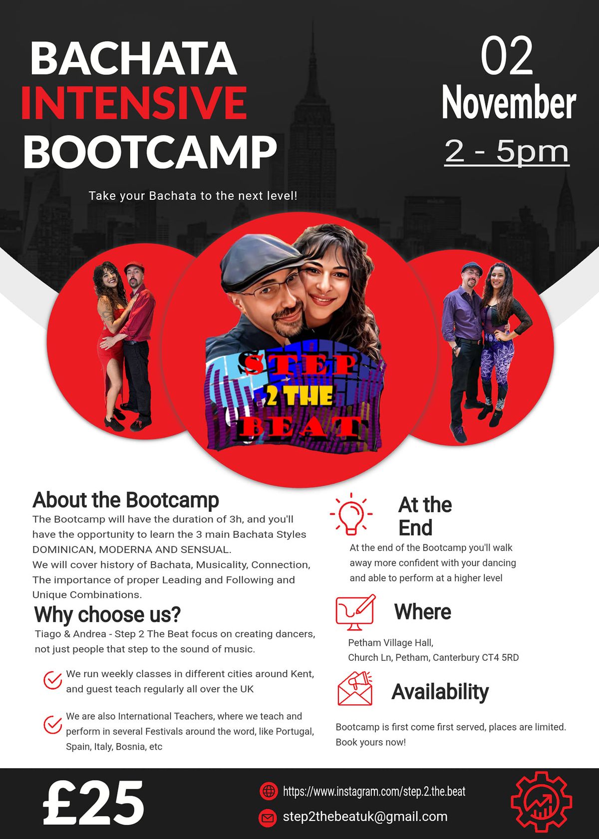 Bachata Intensive Bootcamp