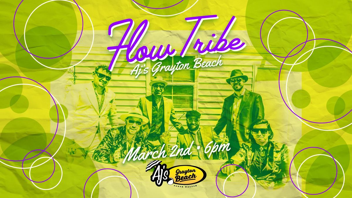 **\ud83c\udfad Mardi Gras Celebration at AJ's Grayton Beach featuring Flow Tribe! \ud83c\udfb6**