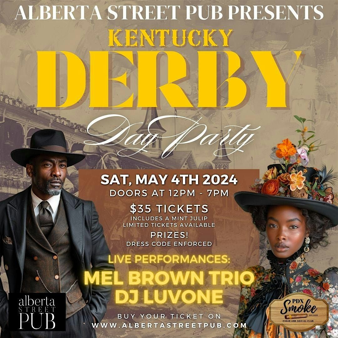 Kentucky Derby Day Party at Alberta Street Pub!