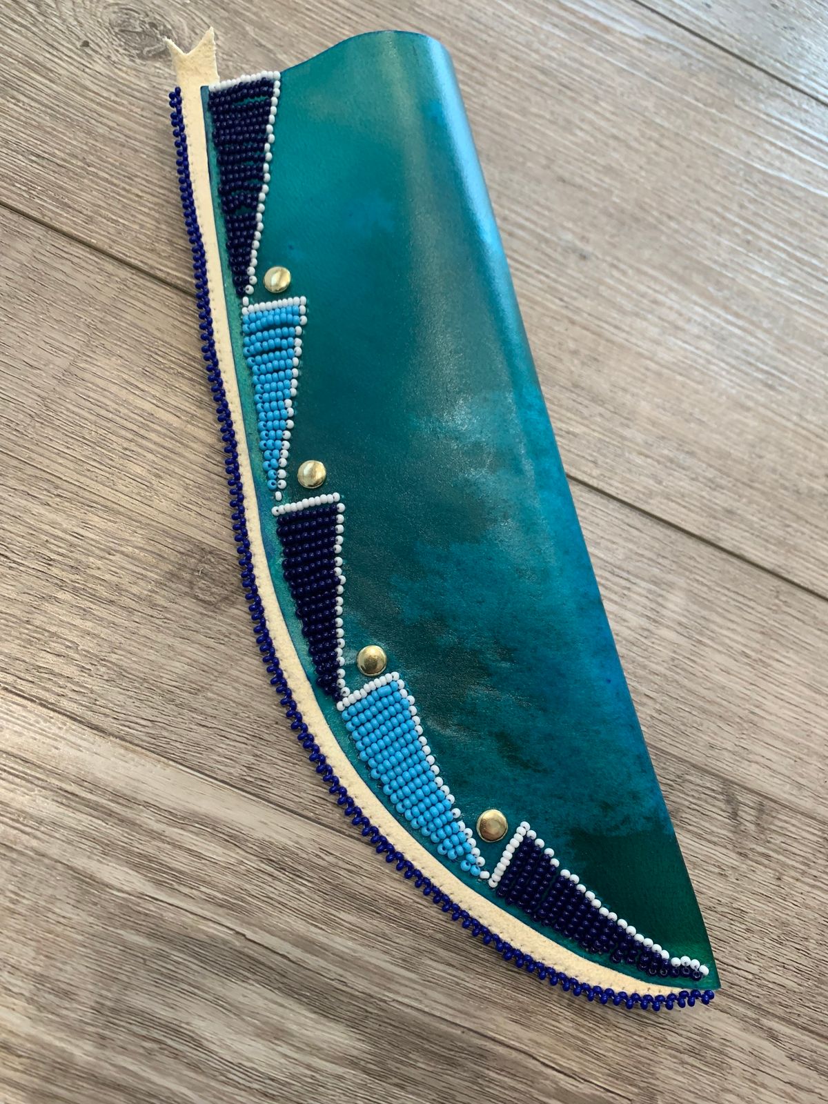 Beaded Rawhide Knife Sheath Making Nov 9th Edmonton 