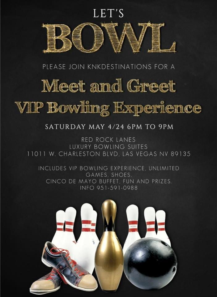 Meet and Greet VIP Bowling Experience