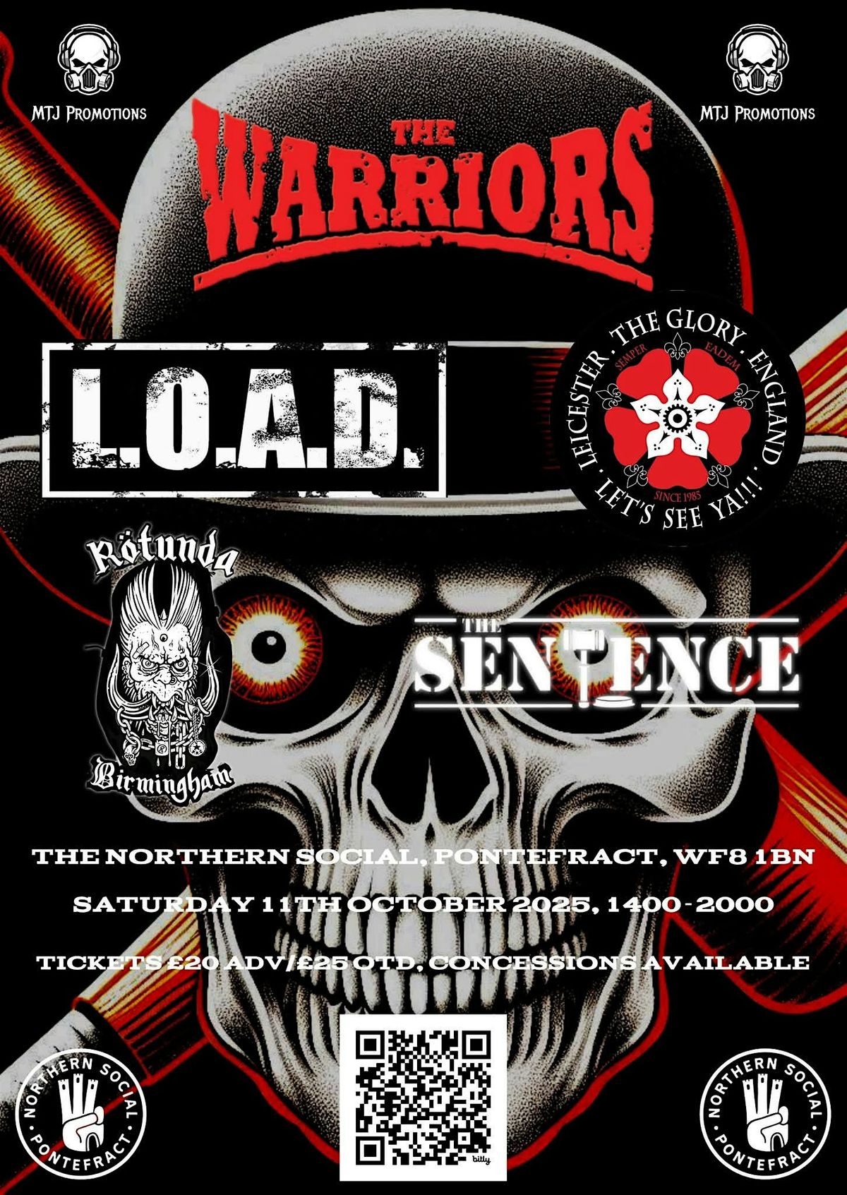 The Warriors, L.O.A.D., The Glory, Rotunda & The Sentence