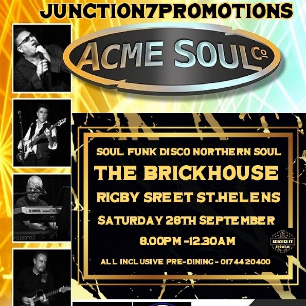 Motown & Soul with ACME Soul Co