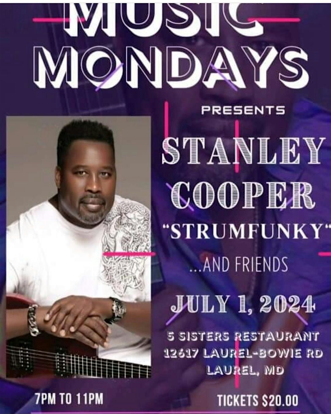 Mature Music Monday with Stanley Cooper