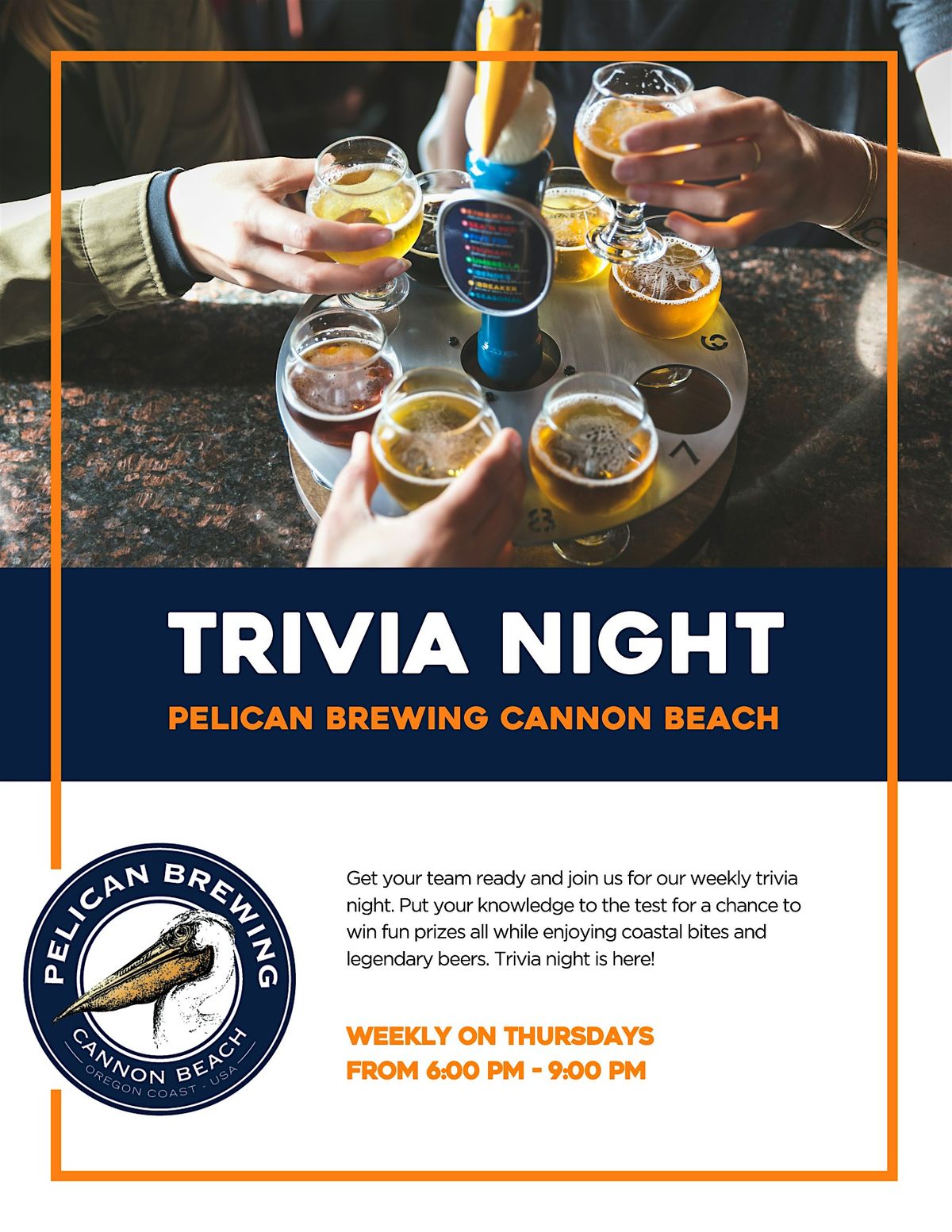 Trivia Nights at Pelican Brewing