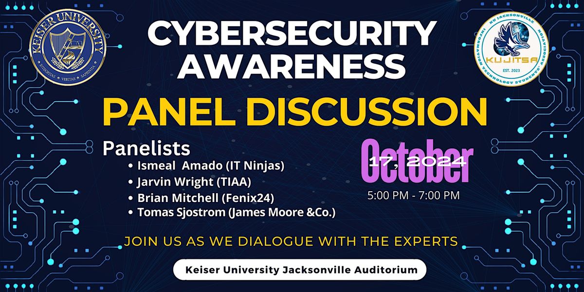 Cybersecurity Awareness Month Panel Discussion