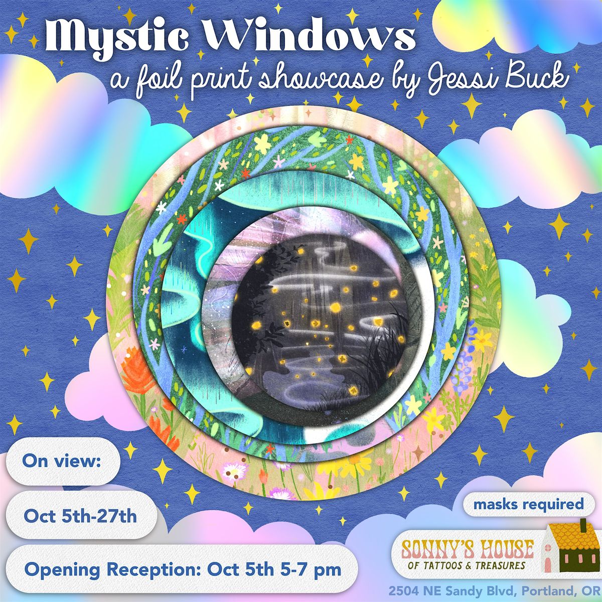 Mystic Windows by Jessi Buck Gallery Opening