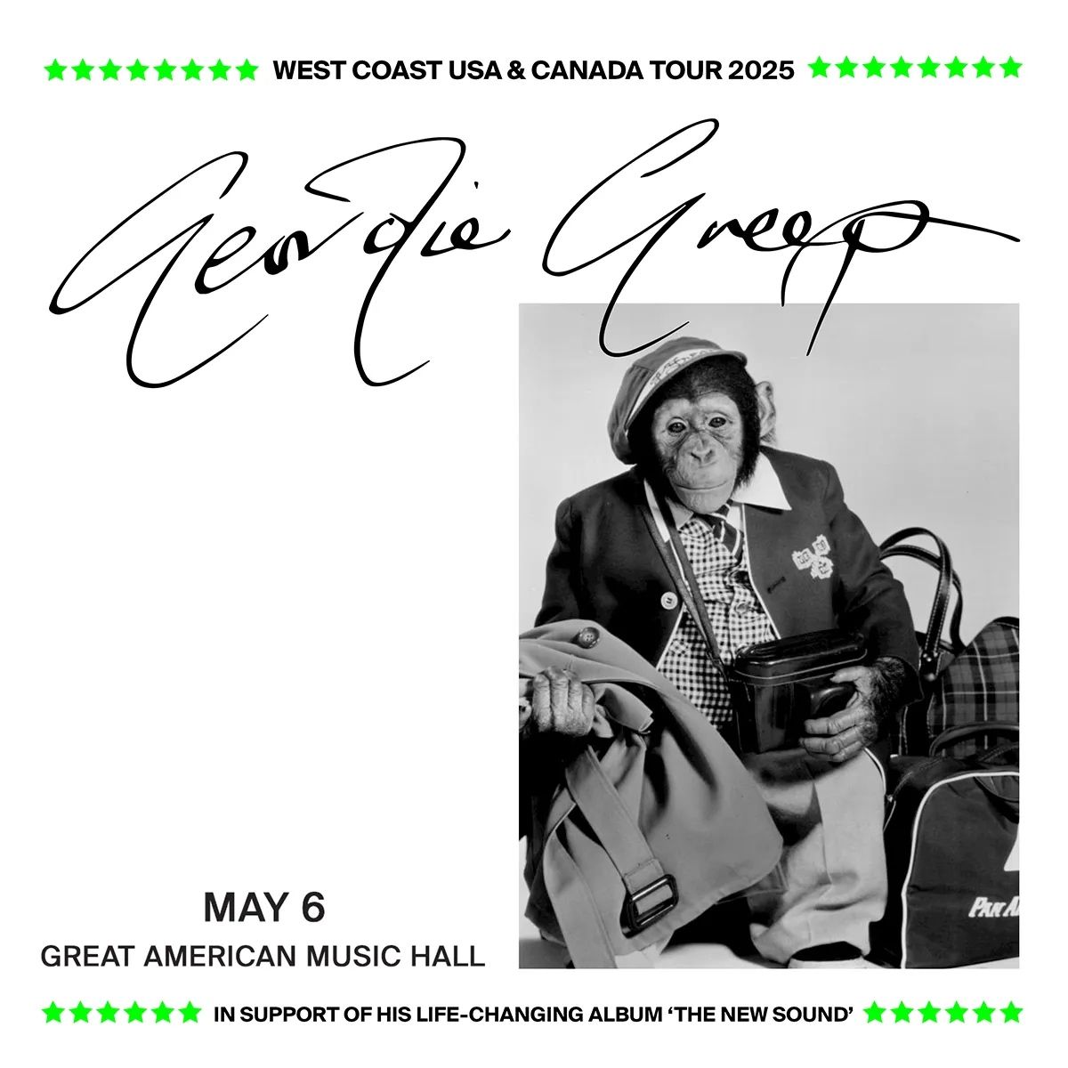 Geordie Greep at Great American Music Hall