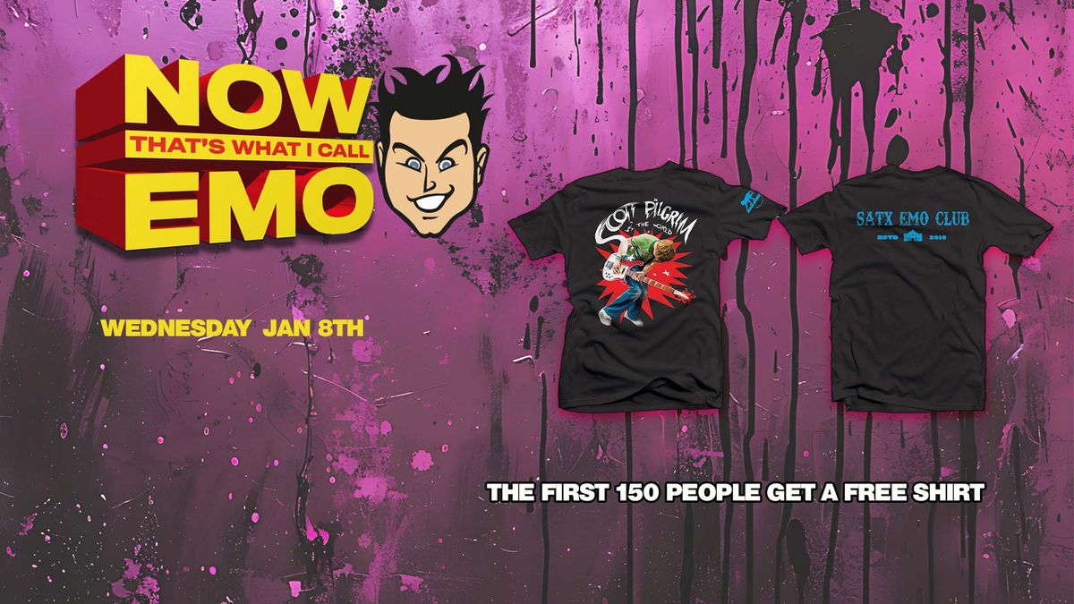 NOW, THAT'S WHAT I CALL EMO & FREE SHIRT GIVEAWAY