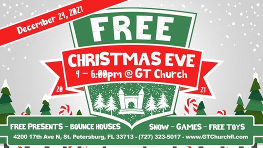 Free Christmas Programs 2022 Near Largo Fl Free Christmas Festival - Free Presents & More, 4200 17Th Ave N, St  Petersburg, Fl 33713-4709, United States, Saint Petersburg, 24 December 2021