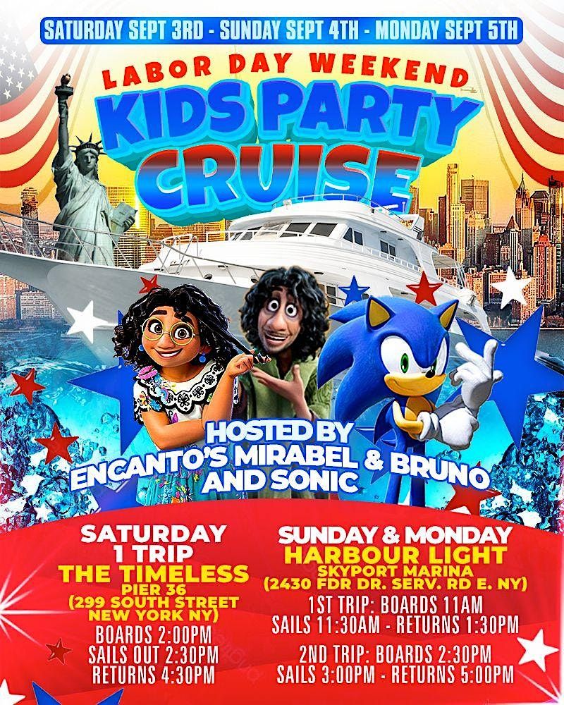 Kids Party Cruise Labor Day Weekend Celebration