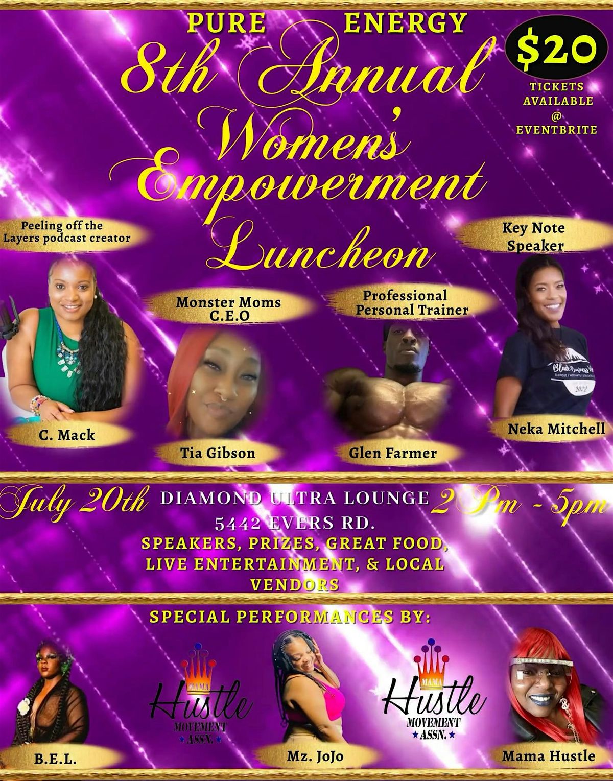 8th Annual Mama Hustle Movement Association Women\u2019s Empowerment Luncheon