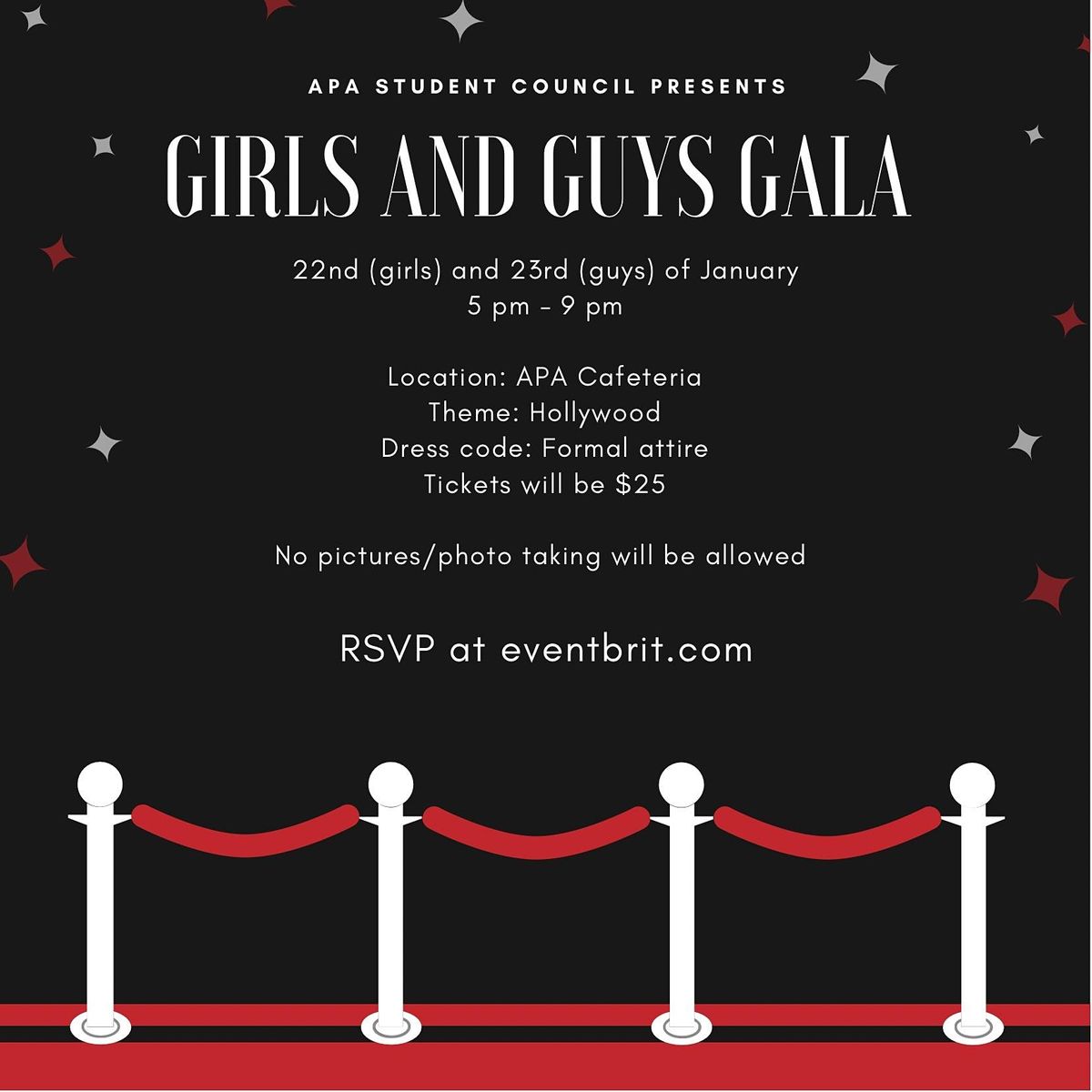 APA STUCO: Girls Gala