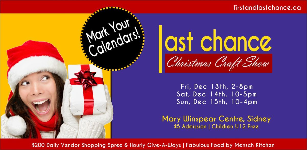 Last Chance Christmas Craft Show