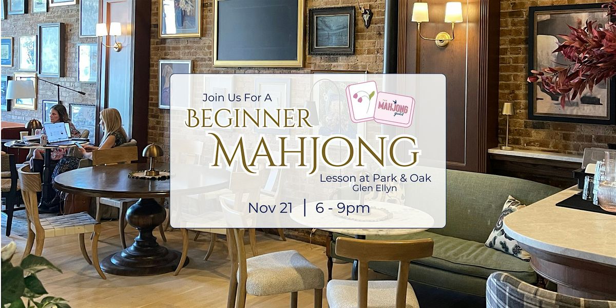 Beginner Mahjong and Wine Night