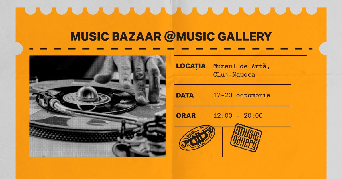 Music Bazaar - T\u00e2rgul de Echipamente Audio @Music Gallery