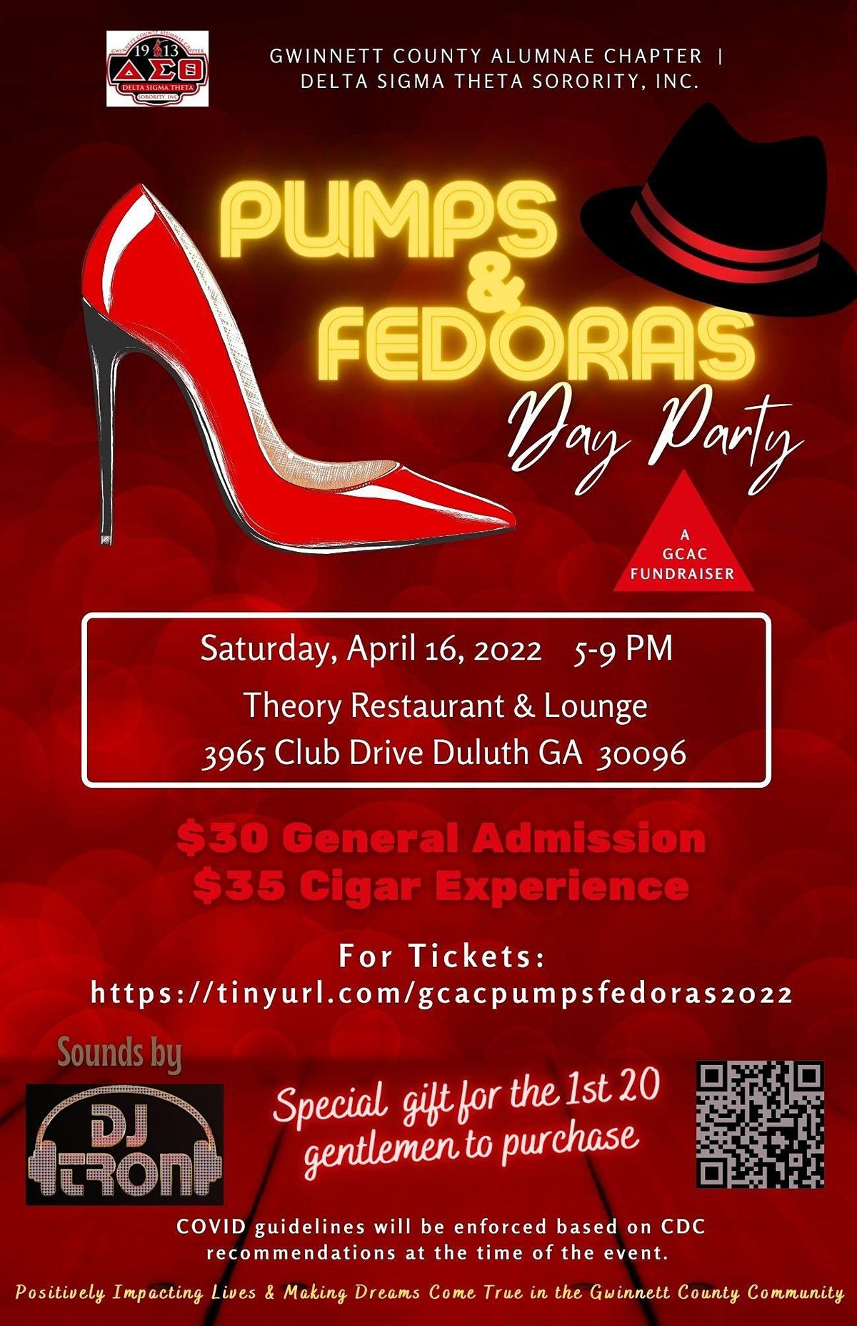 Pumps and Fedoras Day Party