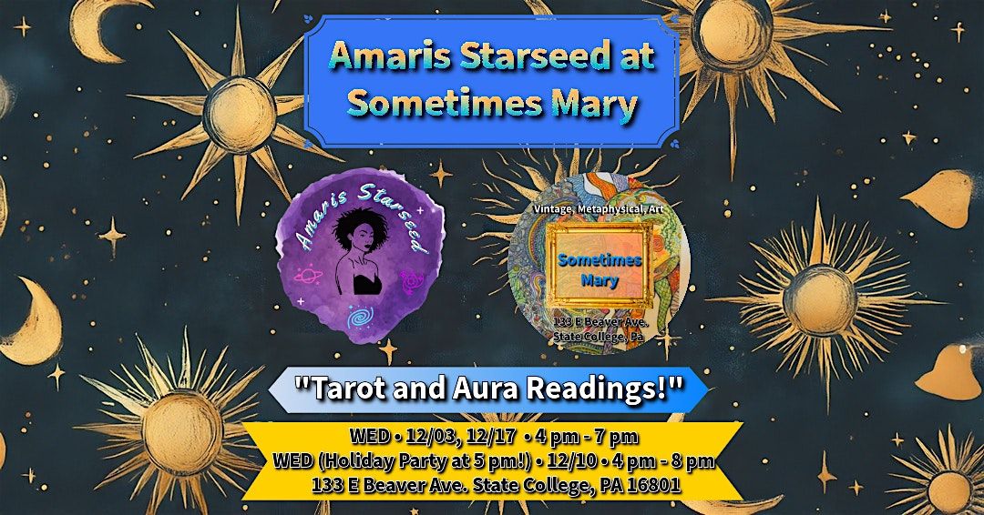 Amaris Starseed at Sometimes Mary (Webster's)!