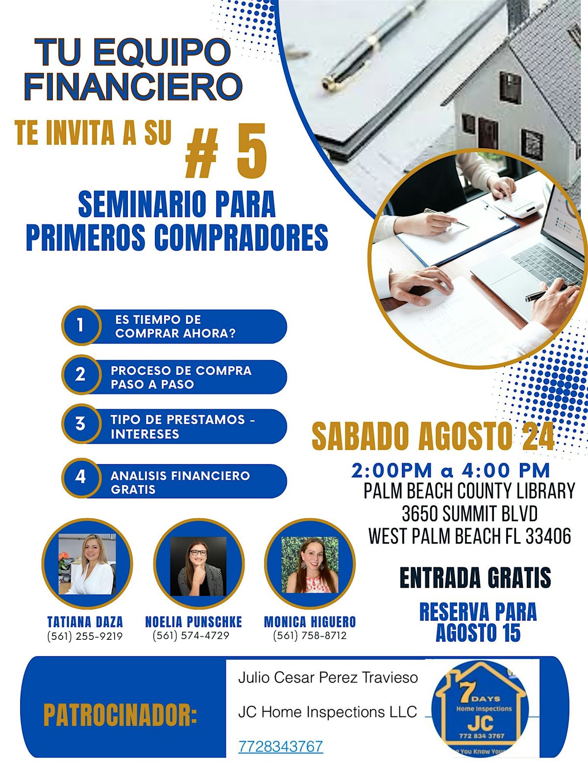 Seminario para primeros compradores