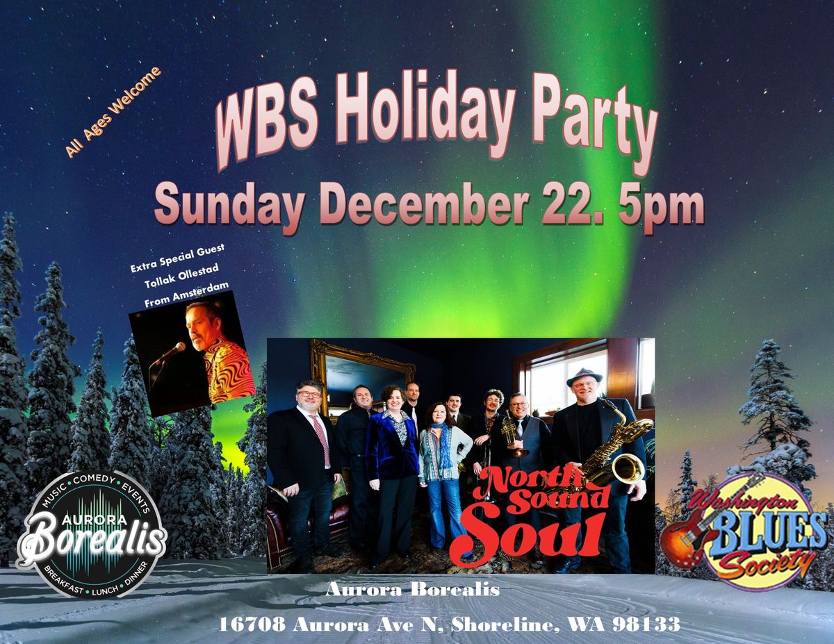 2024 Holiday Party w North Sound Soul and Tollak Ollestad at Borealis 