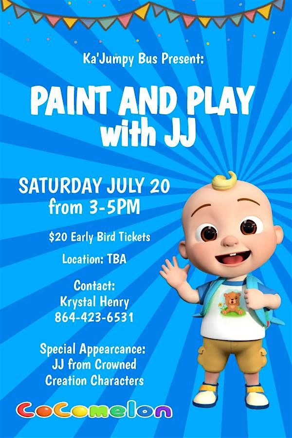 Paint and Play with JJ