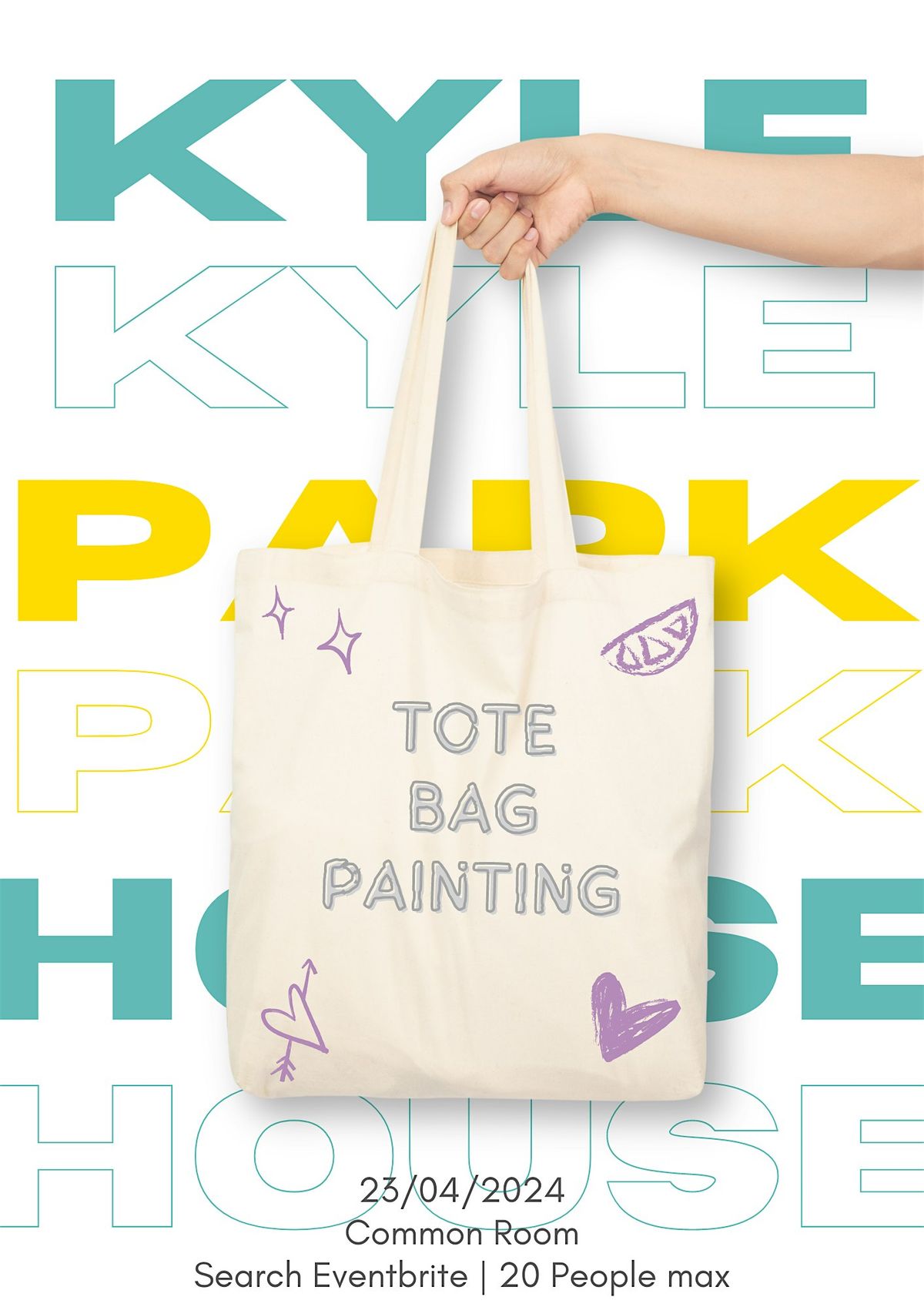 Kyle Park House: Tote Bag Painting