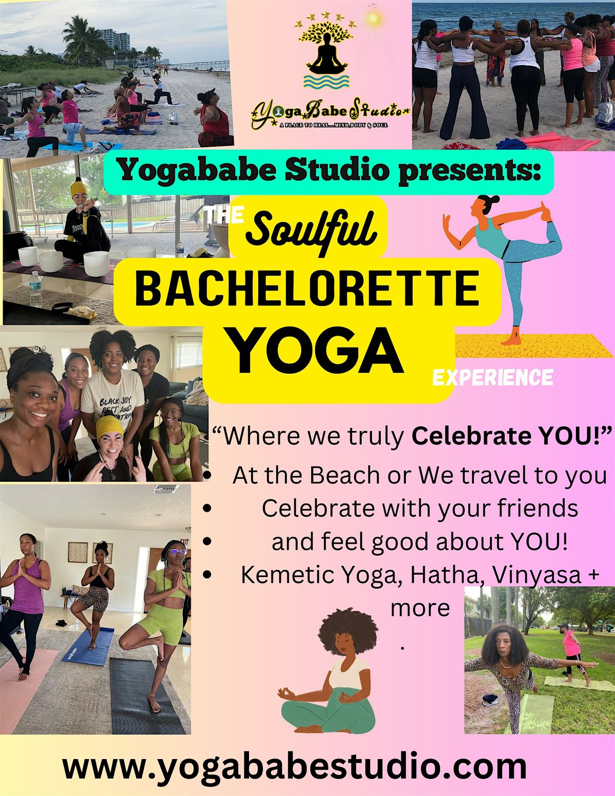 The Soulful Bachelorette Yoga Experience