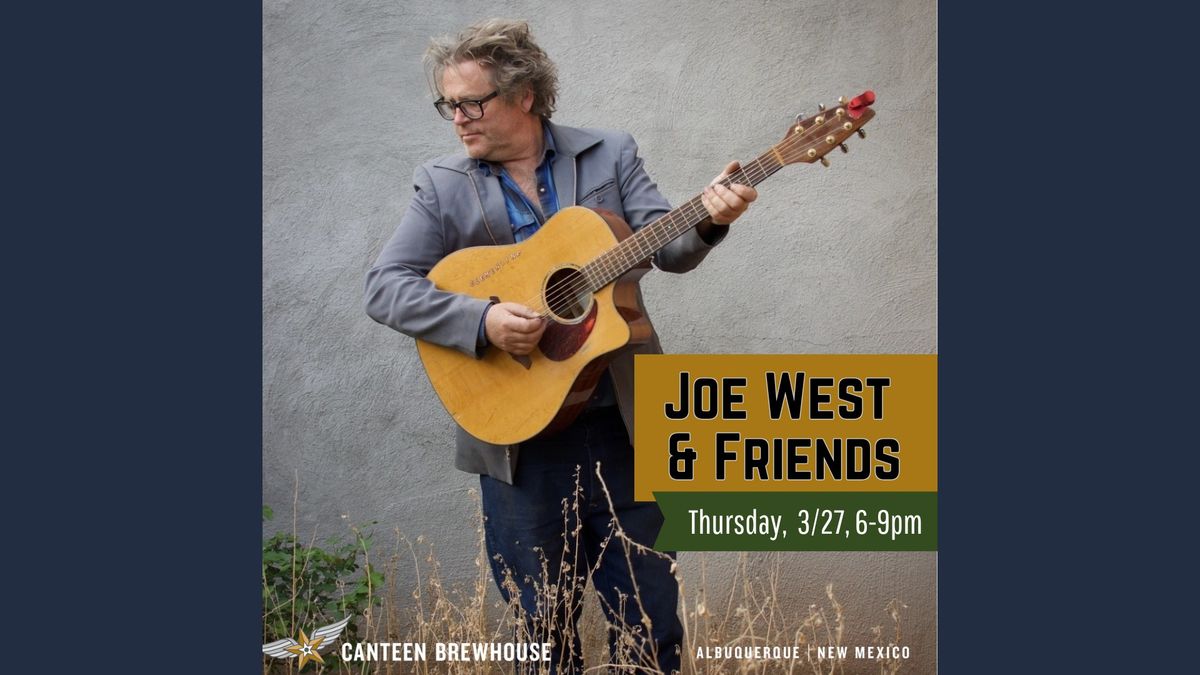 Joe West & Friends Live at Canteen Brewhouse