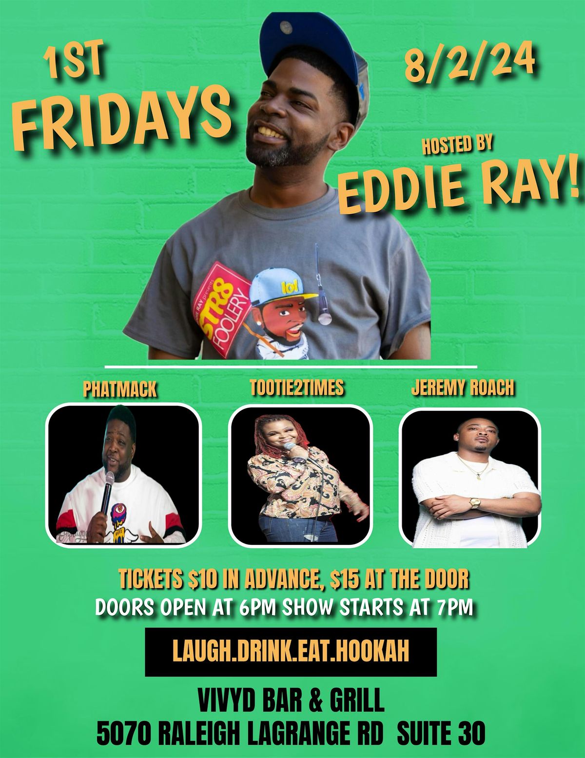 FIRST FRIDAYS WITH EDDIE RAY