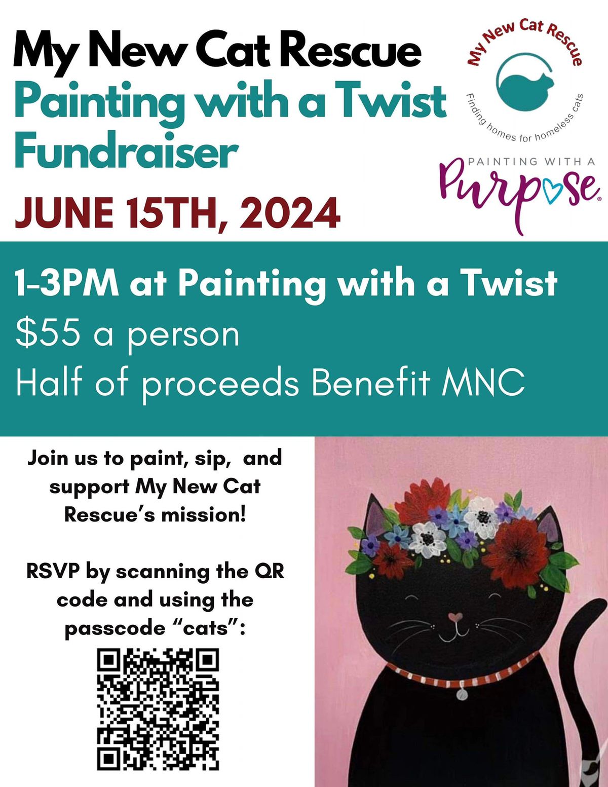 Painting with a Twist Fundraiser!