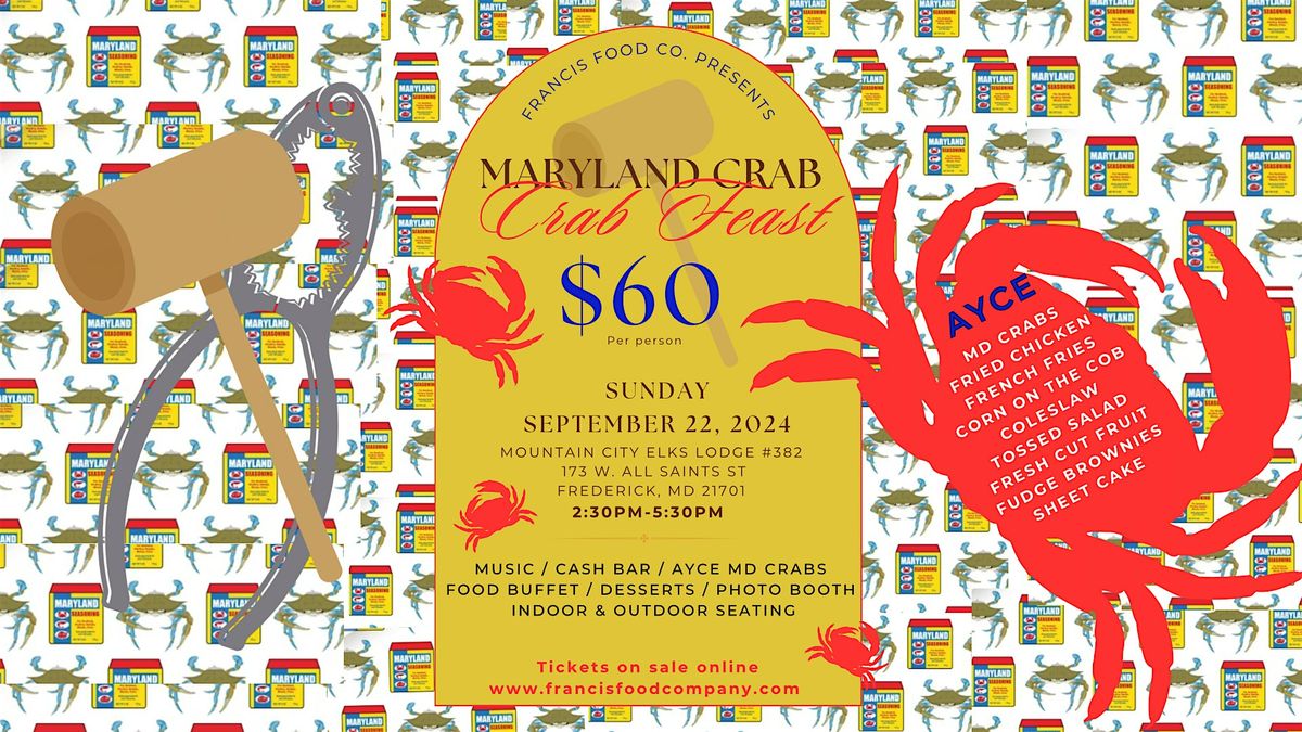 Maryland Crab - Crab Feast