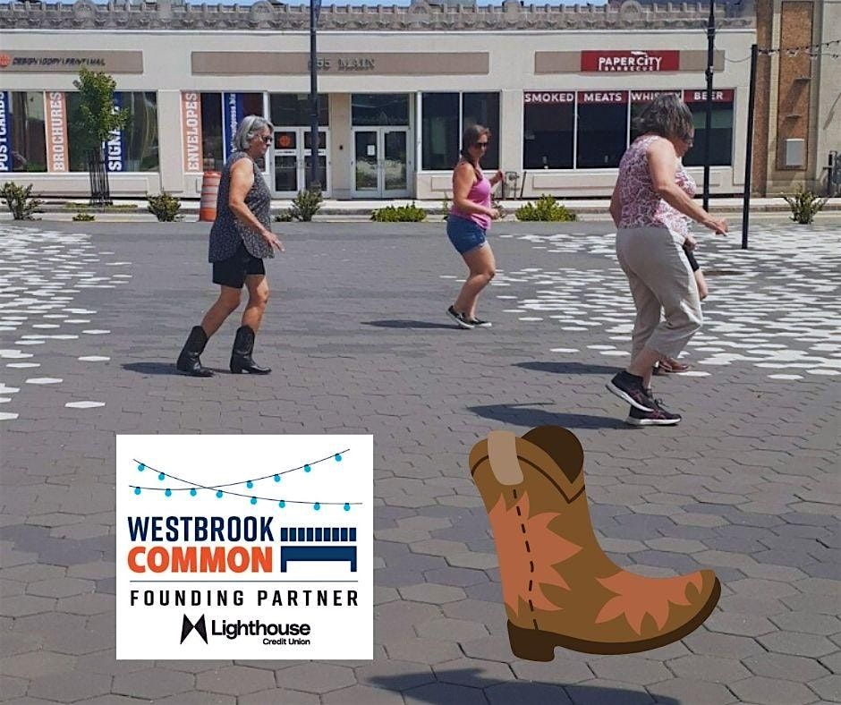 Line Dancing Class at Westbrook Common