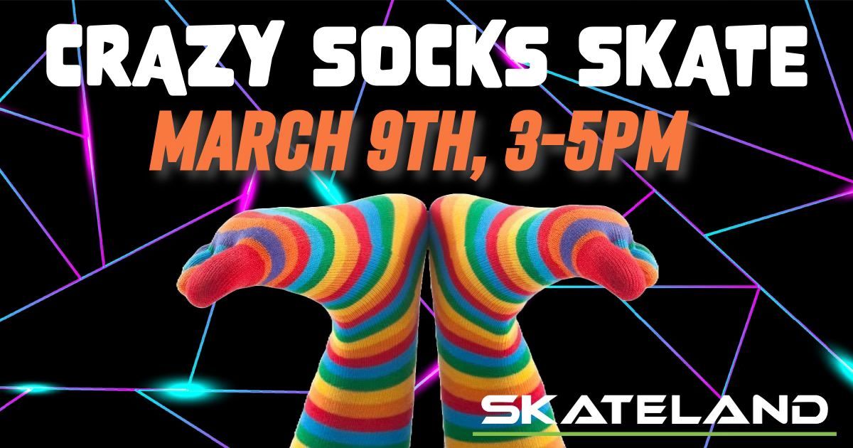 Crazy Socks Skate at Skateland