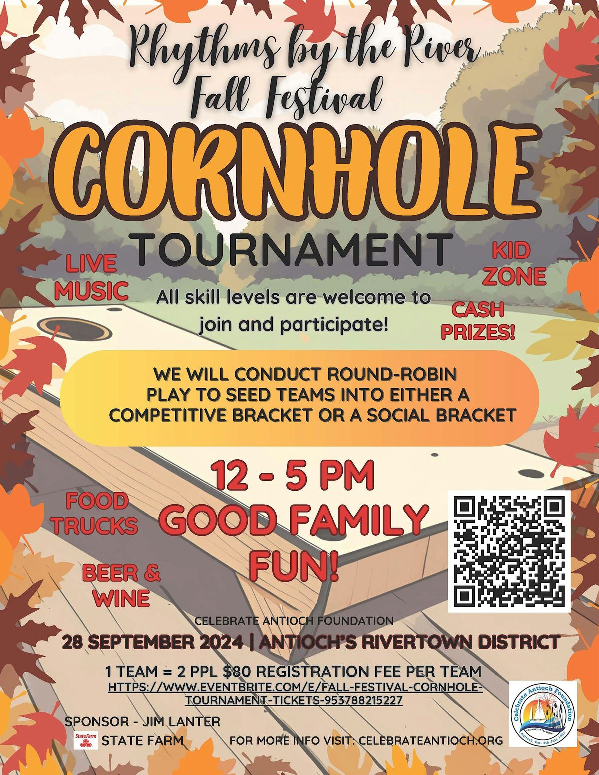 Fall Festival Cornhole Tournament