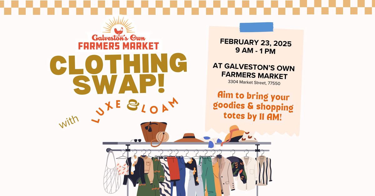 Clothing Swap at the Market!