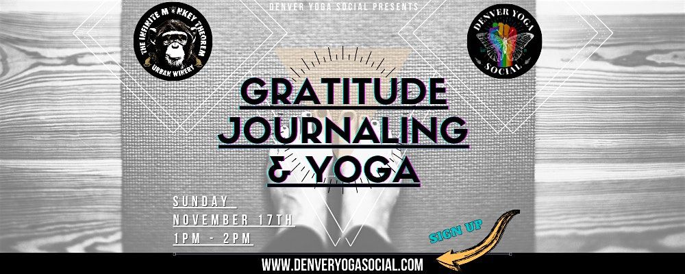 Gratitude Journaling & Yoga at Infinite Monkey Theorem in Rino